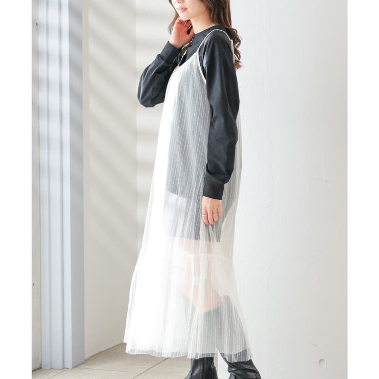 ワンピース キャミソール ロング | Honeys | 詳細画像18 