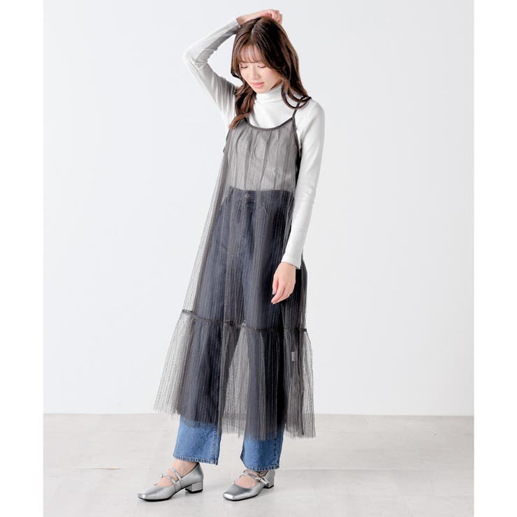 ワンピース キャミソール ロング | Honeys | 詳細画像6 