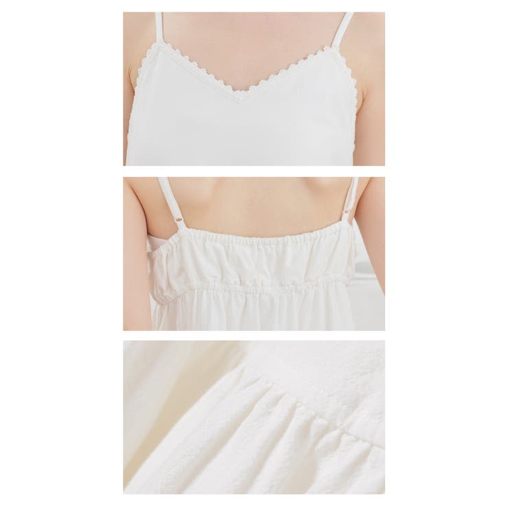 ワンピース ノースリーブ ミニ丈 | Honeys | 詳細画像8 