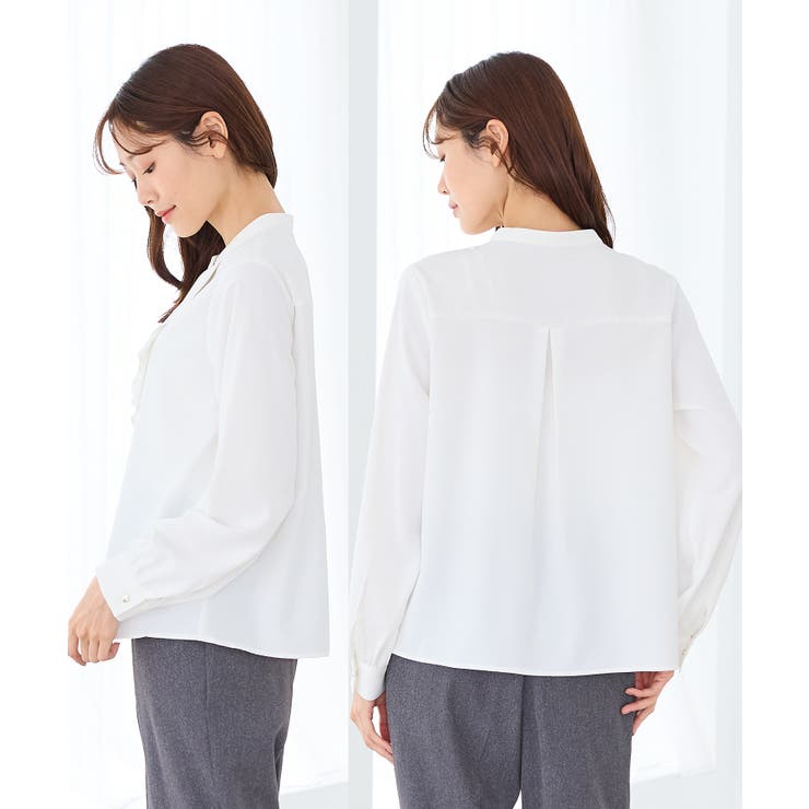 トップス ブラウス 長袖 | Honeys | 詳細画像15 