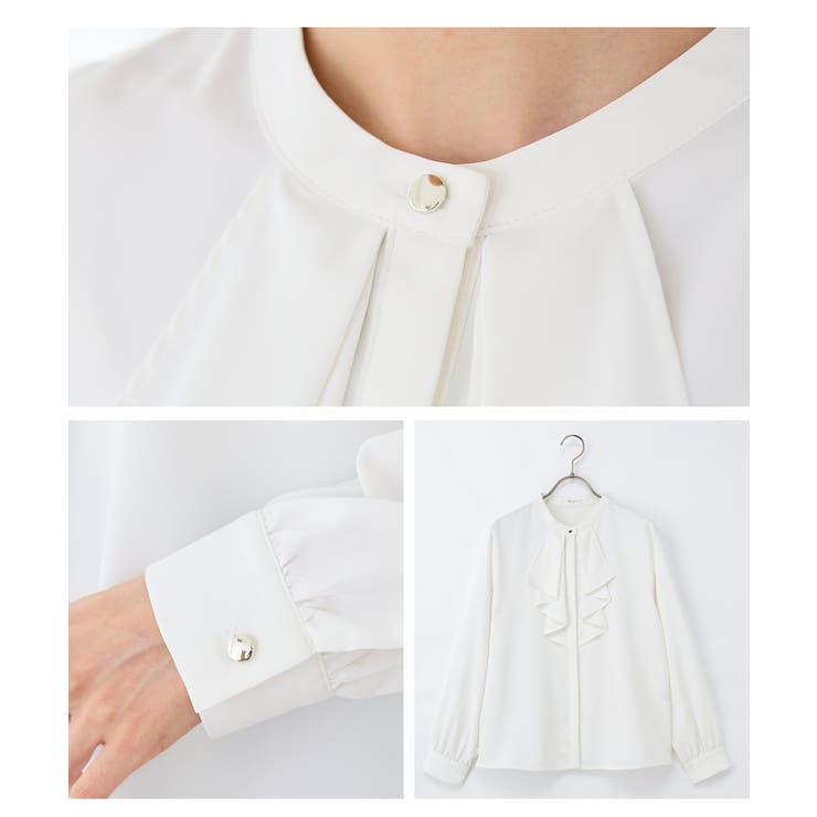 トップス ブラウス 長袖 | Honeys | 詳細画像16 