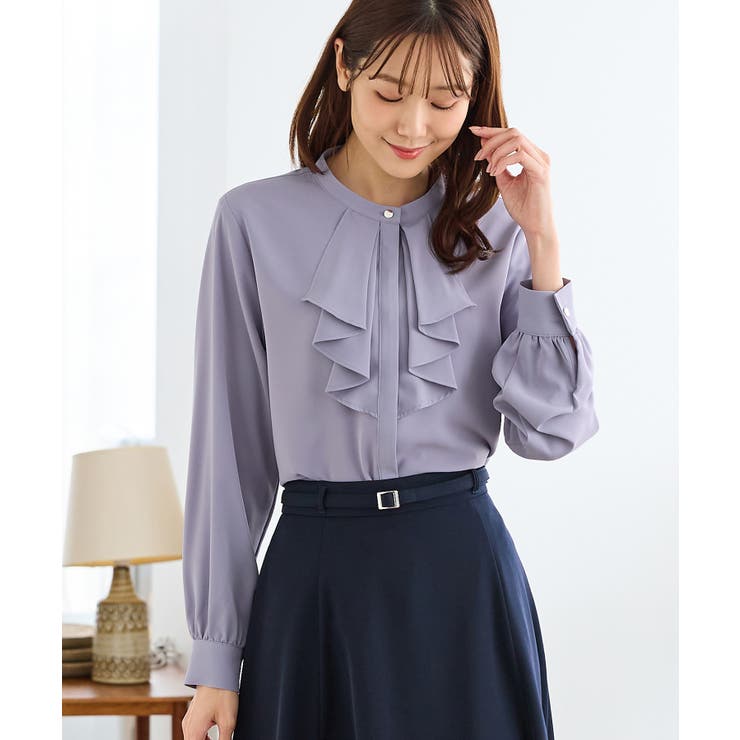 トップス ブラウス 長袖 | Honeys | 詳細画像9 