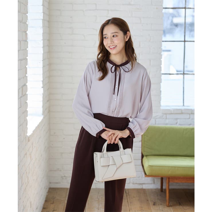 トップス ブラウス 長袖 | Honeys | 詳細画像4 