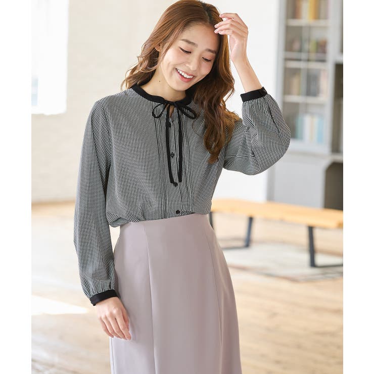 トップス ブラウス 長袖 | Honeys | 詳細画像6 