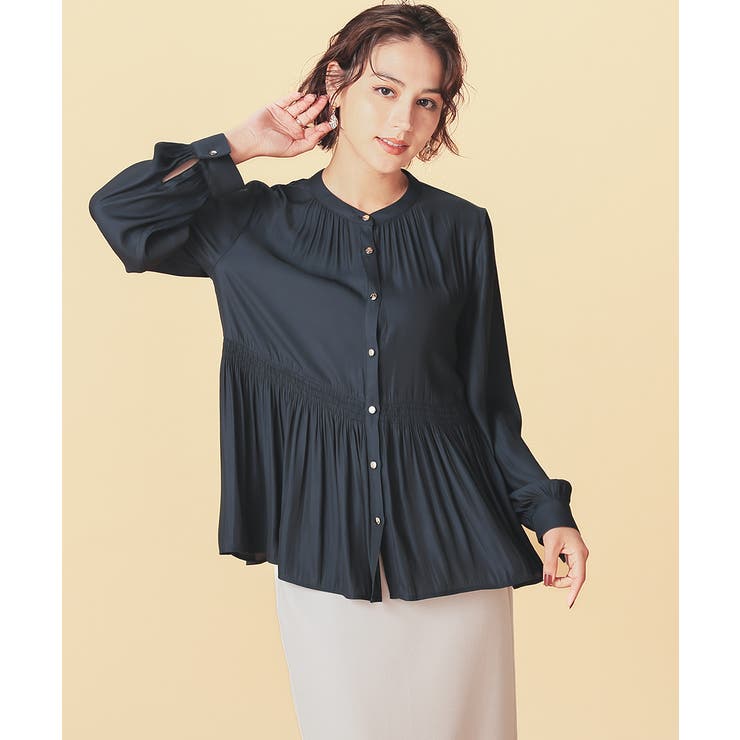 トップス ブラウス 長袖[品番：HNSW0011369]｜Honeys（ハニーズ）の