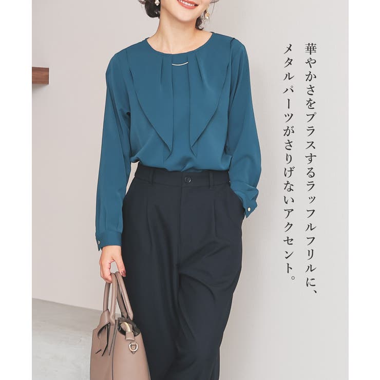 トップス ブラウス 長袖 | Honeys | 詳細画像3 