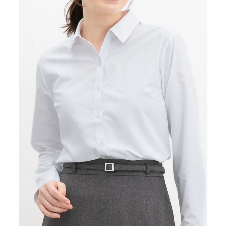 トップス シャツ スキッパーシャツ | Honeys | 詳細画像4 