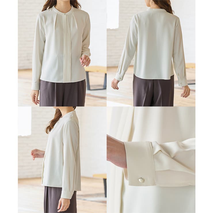 トップス ブラウス 長袖 | Honeys | 詳細画像10 