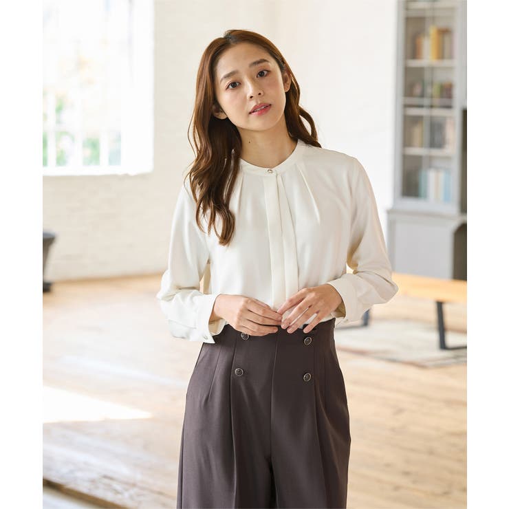 トップス ブラウス 長袖 | Honeys | 詳細画像4 