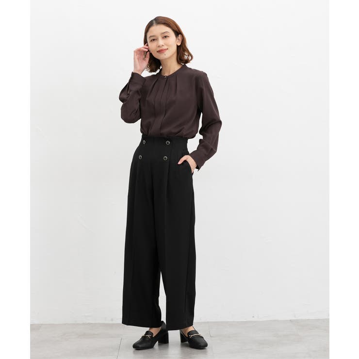 トップス ブラウス 長袖 | Honeys | 詳細画像9 