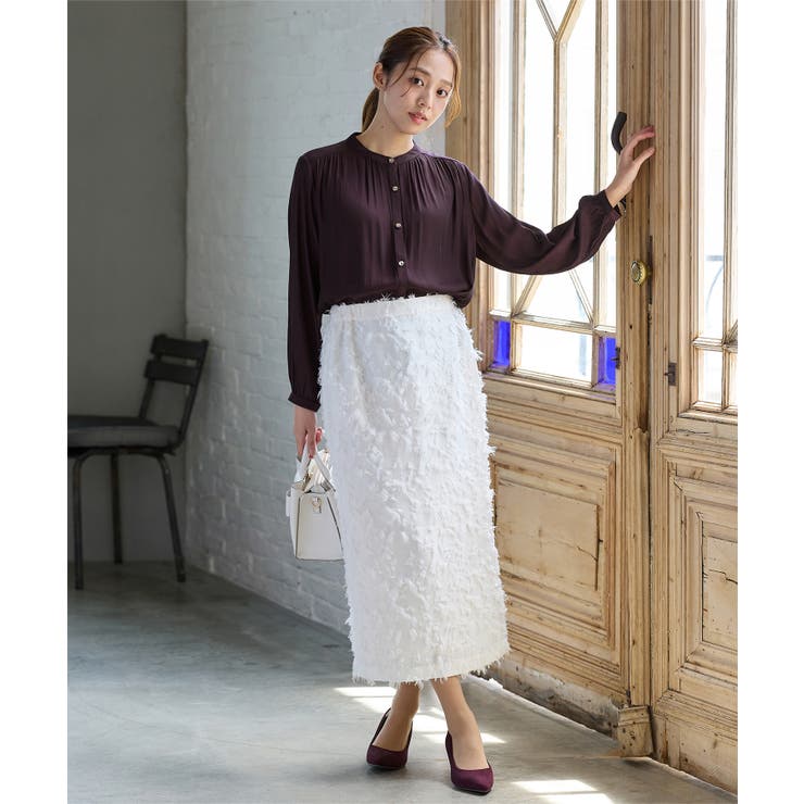 トップス ブラウス 長袖 | Honeys | 詳細画像5 