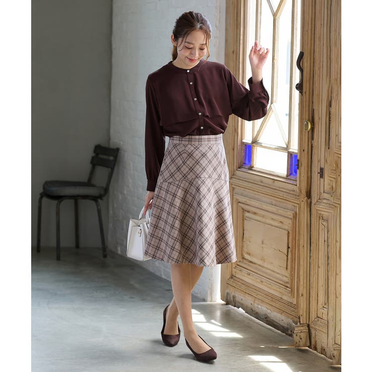 トップス ブラウス 長袖 | Honeys | 詳細画像6 