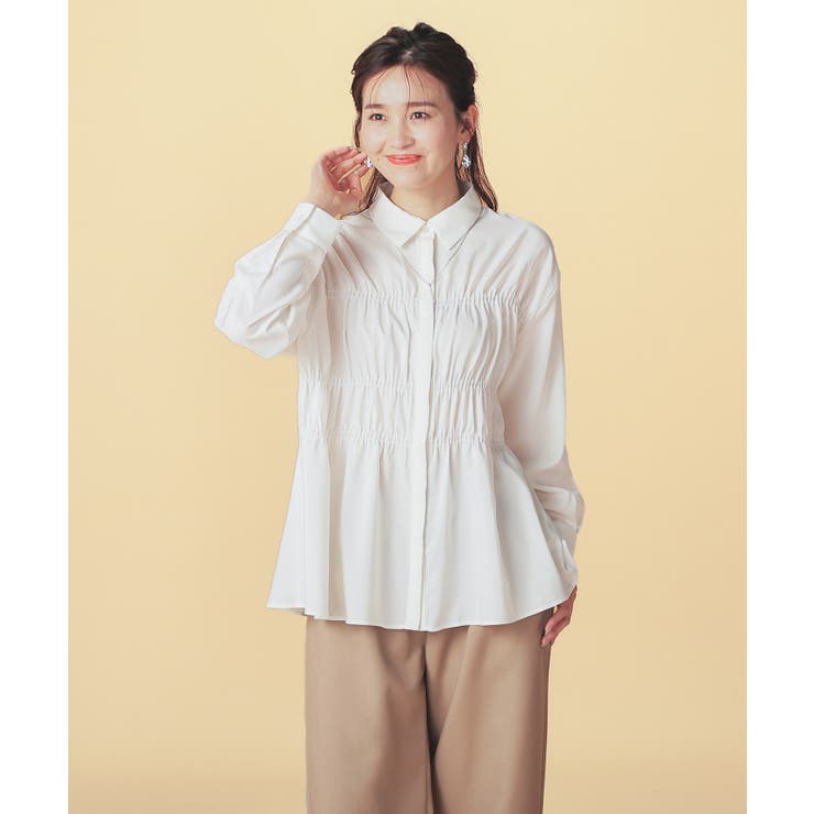 トップス ブラウス 長袖 | Honeys | 詳細画像8 