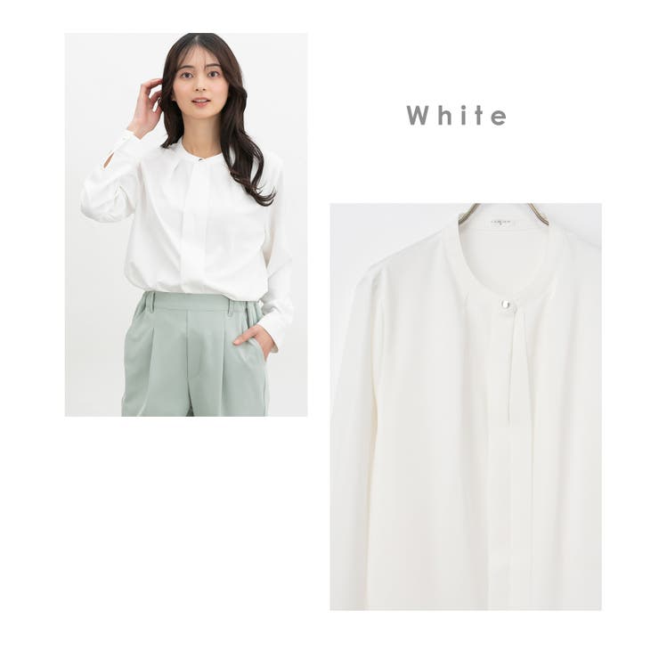 トップス ブラウス 長袖 | Honeys | 詳細画像14 