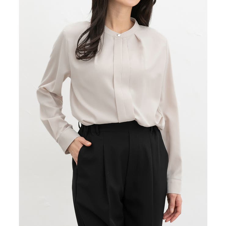 ライトベージュ | トップス ブラウス 長袖 | Honeys