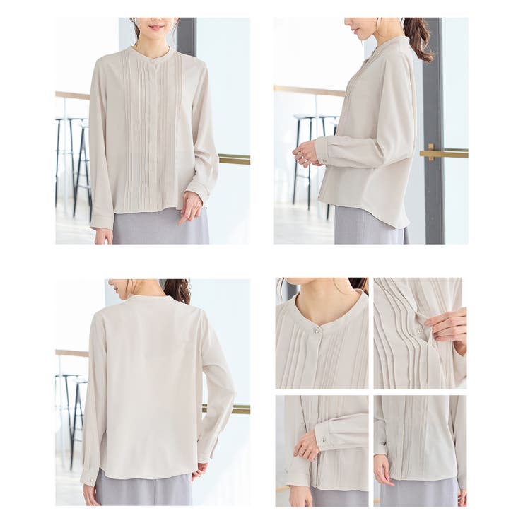 トップス ブラウス 長袖 | Honeys | 詳細画像16 