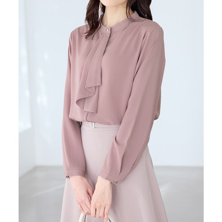 ダークピンク | トップス ブラウス 長袖 | Honeys