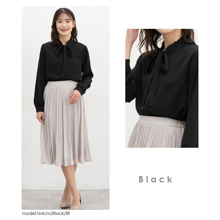 トップス ブラウス 長袖 | Honeys | 詳細画像15 