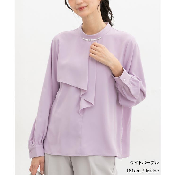 トップス ブラウス 長袖 | Honeys | 詳細画像11 