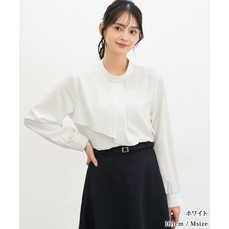 トップス ブラウス 長袖 | Honeys | 詳細画像5 