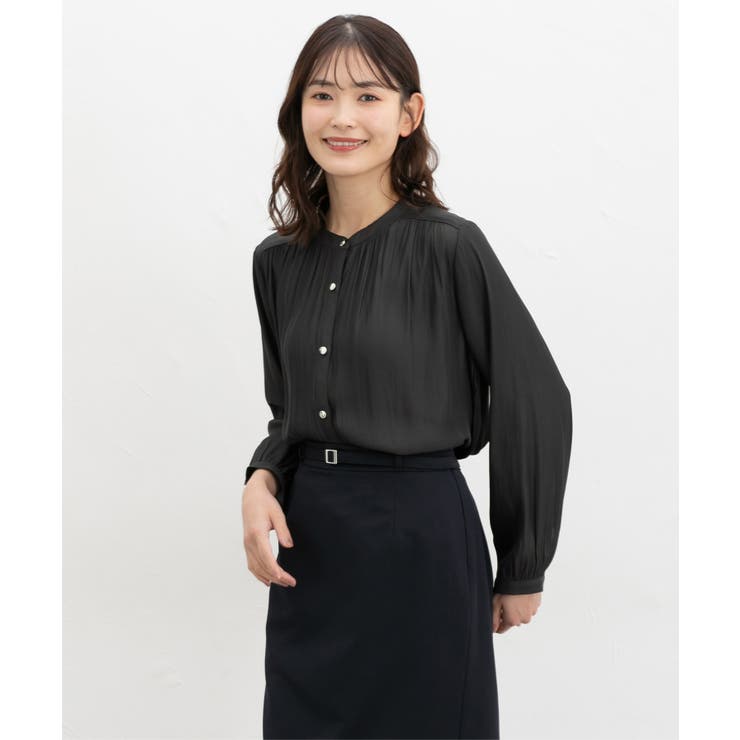 トップス ブラウス 長袖 | Honeys | 詳細画像9 