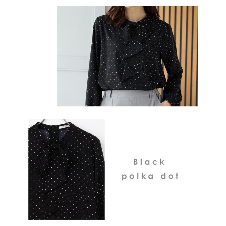 トップス ブラウス 長袖 | Honeys | 詳細画像12 