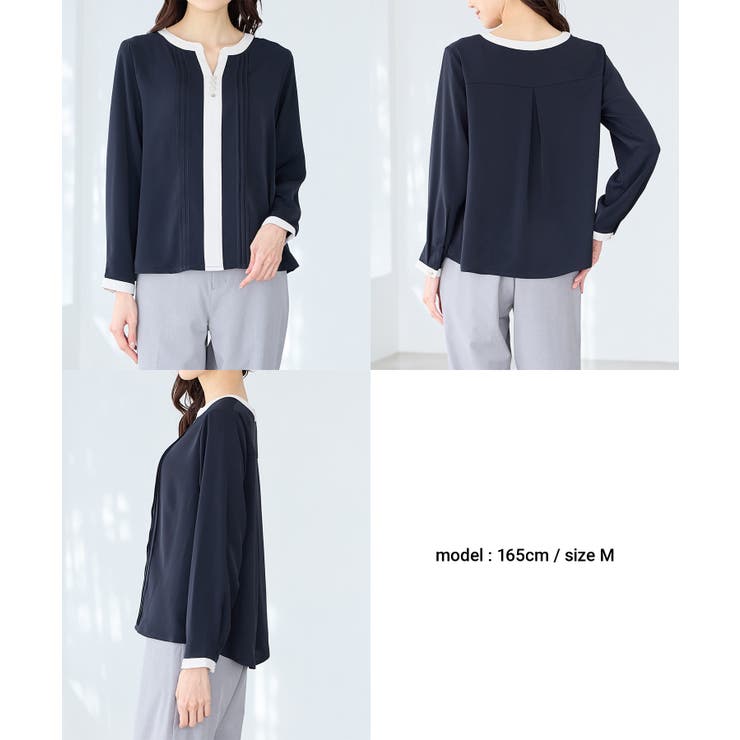 トップス ブラウス 長袖 | Honeys | 詳細画像11 