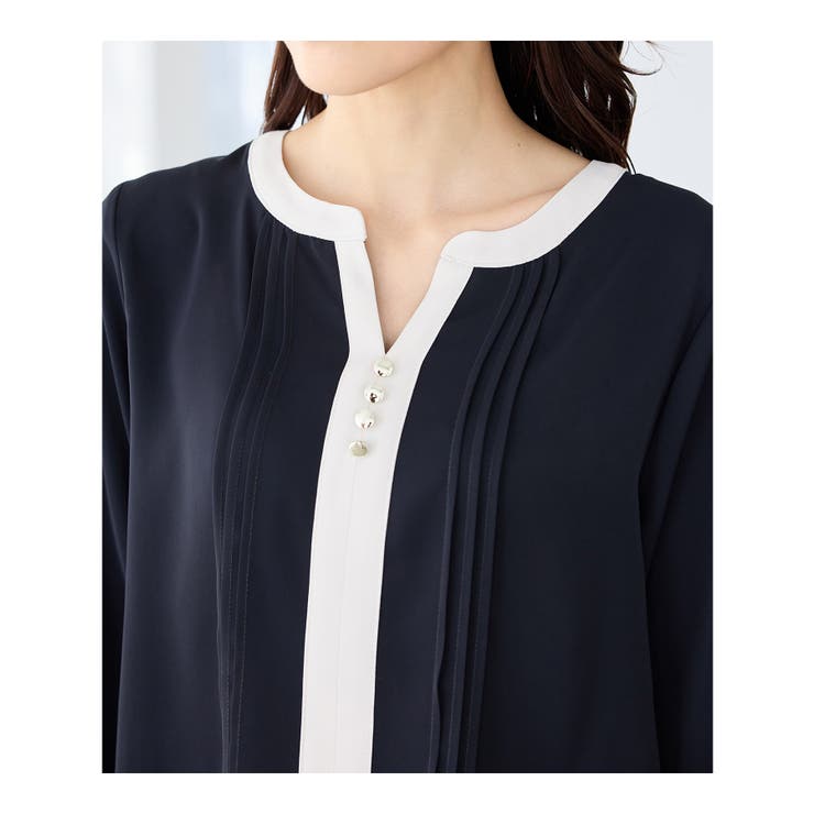 トップス ブラウス 長袖 | Honeys | 詳細画像12 