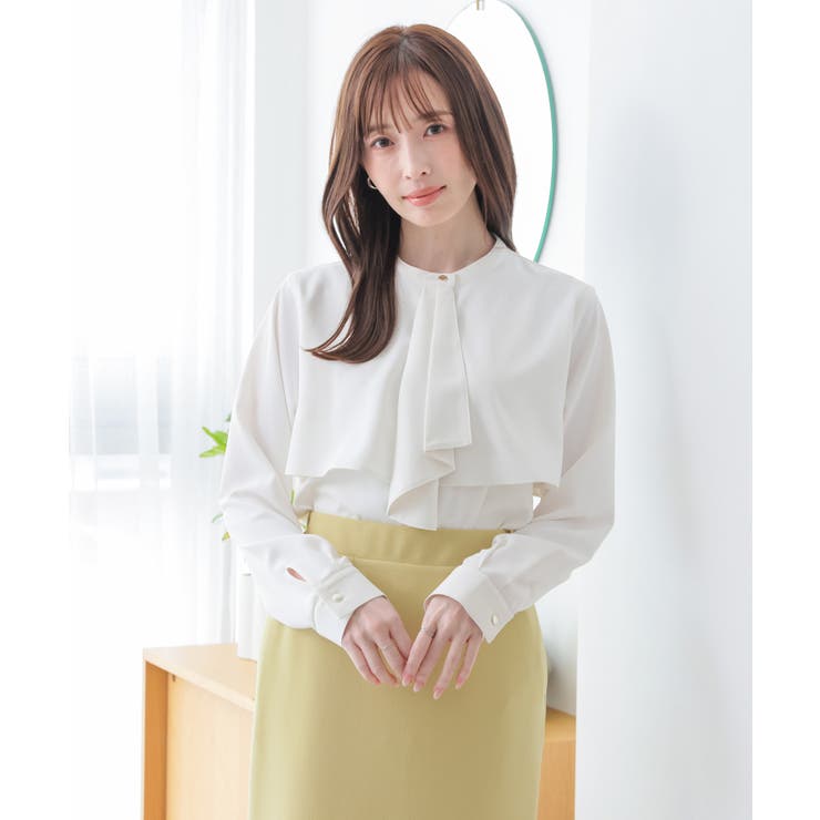 トップス ブラウス 長袖 | Honeys | 詳細画像5 