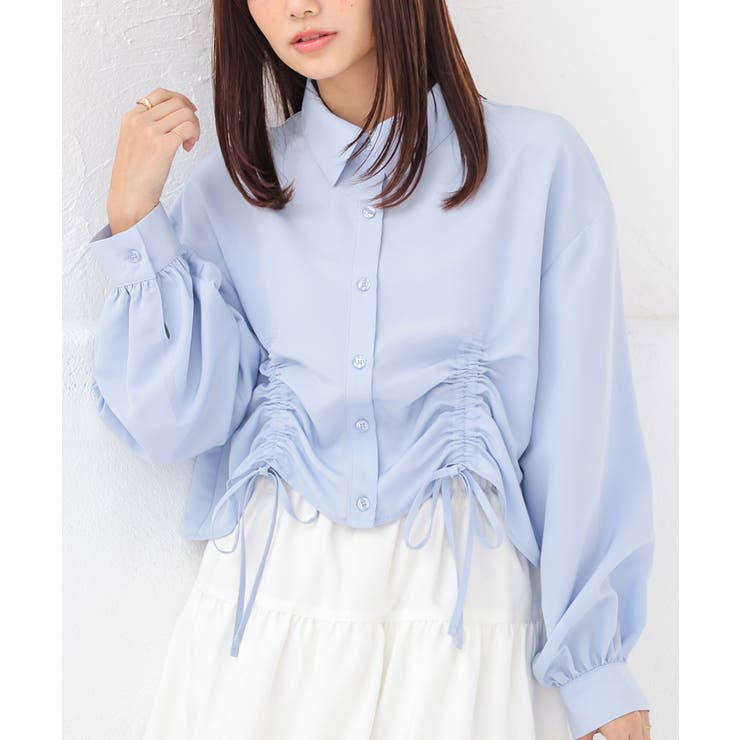 サックス | トップス シャツ ブラウス | Honeys