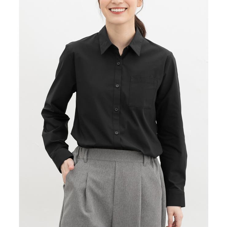 ブラック | トップス シャツ ブラウス | Honeys