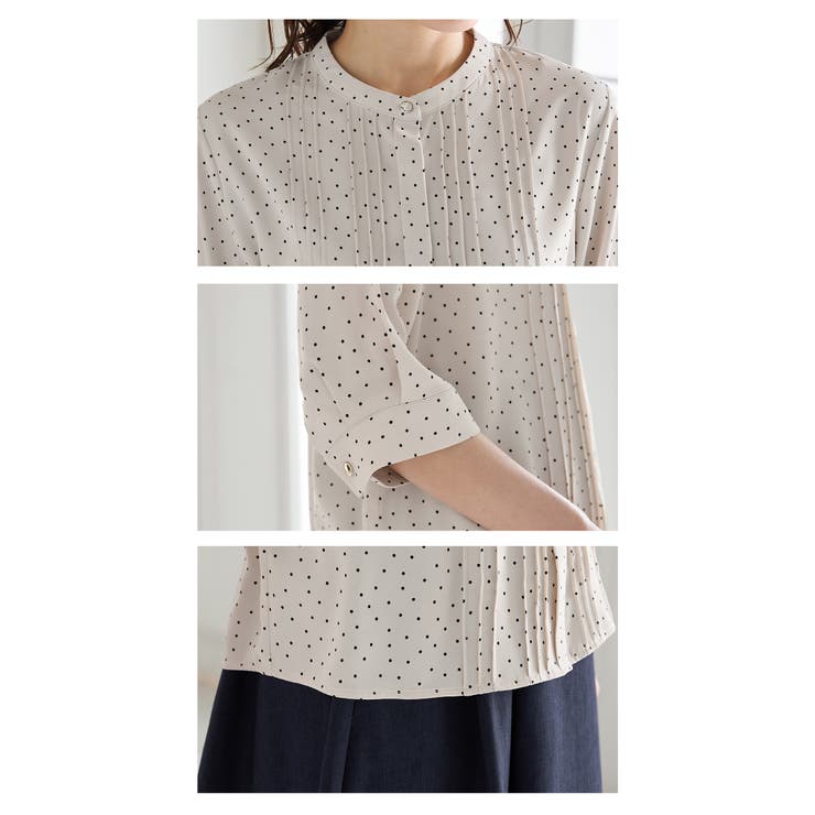 トップス ブラウス 大きいサイズ | Honeys | 詳細画像8 