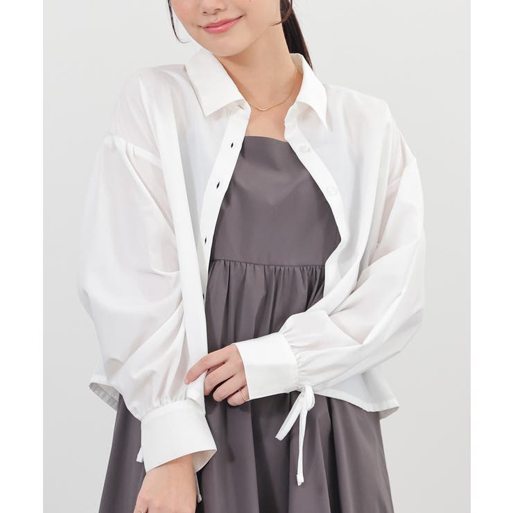 ホワイト | トップス シャツ ブラウス | Honeys