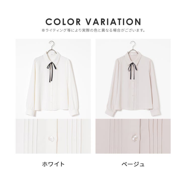 トップス ブラウス 長袖 | Honeys | 詳細画像16 