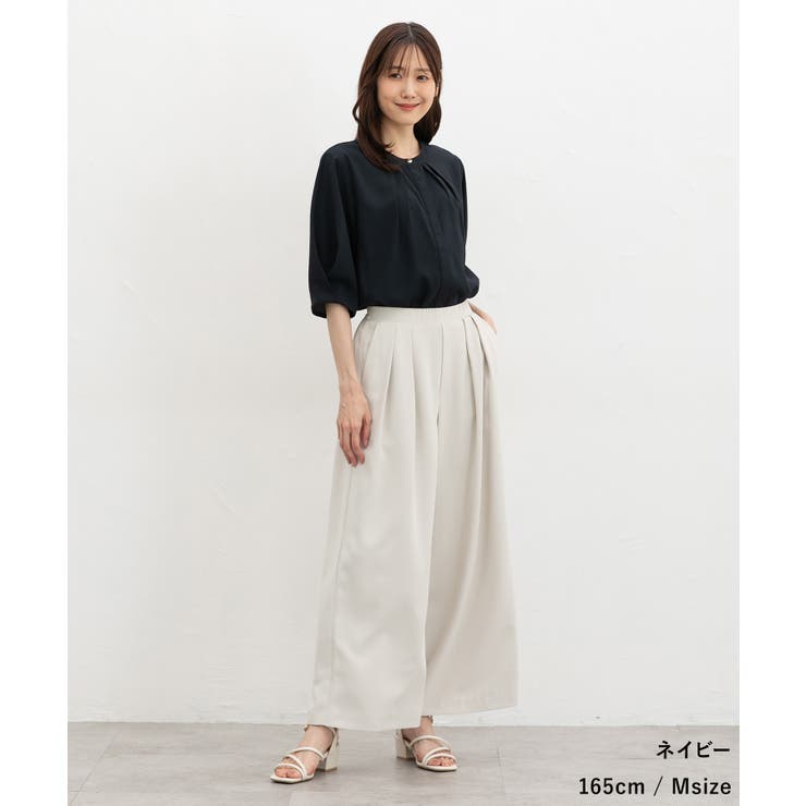 トップス ブラウス 接触冷感 | Honeys | 詳細画像3 