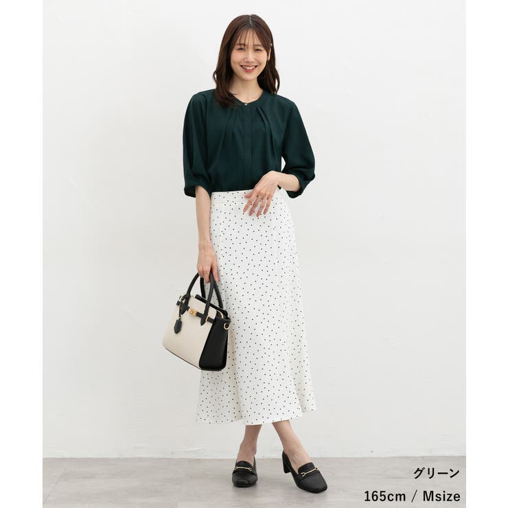 トップス ブラウス 接触冷感 | Honeys | 詳細画像5 