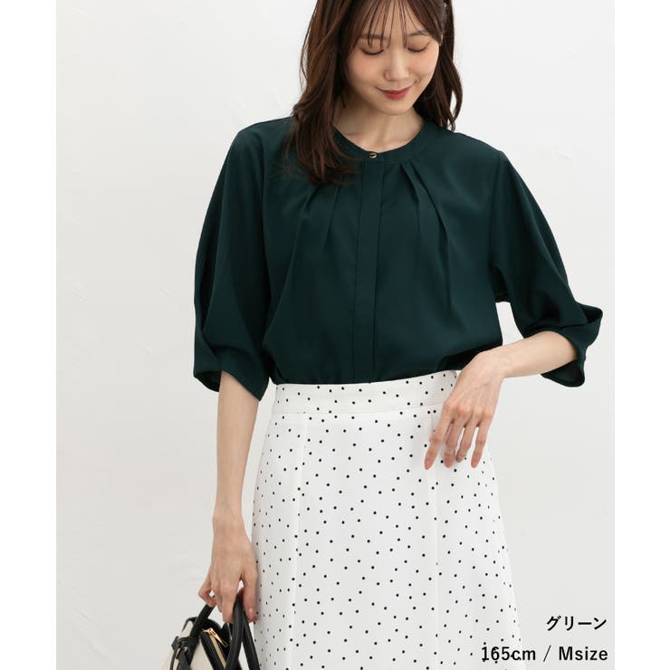 トップス ブラウス 接触冷感 | Honeys | 詳細画像6 