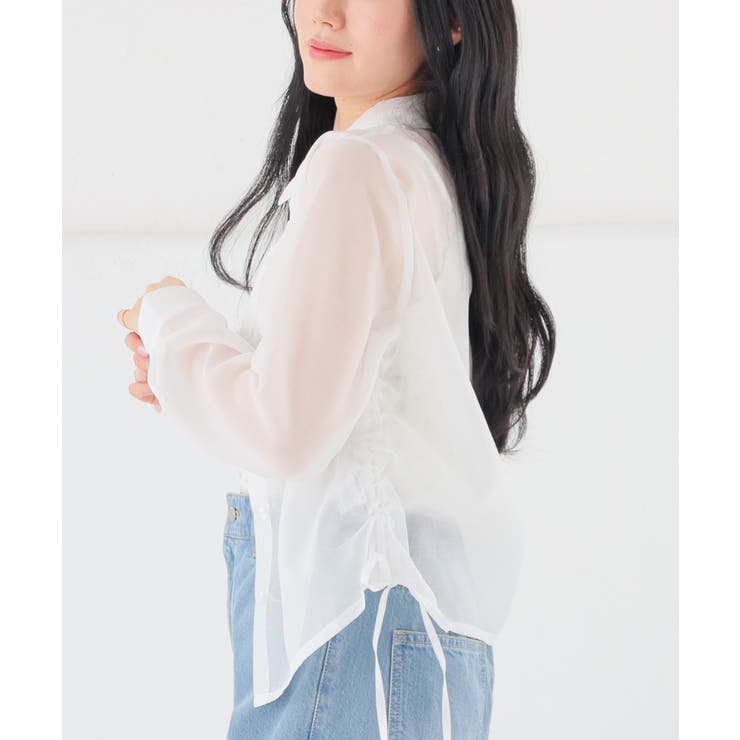 ホワイト | トップス シャツ ブラウス | Honeys
