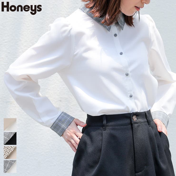 トップス シャツ ブラウス[品番：HNSW0007755]｜Honeys（ハニーズ）のレディースファッション通販｜SHOPLIST（ショップリスト）