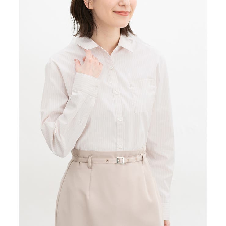 ピンク×オフ | トップス ブラウス シャツ | Honeys