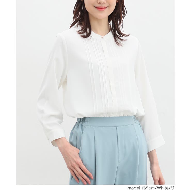 ブラウス レディース 半端袖 | Honeys | 詳細画像3 