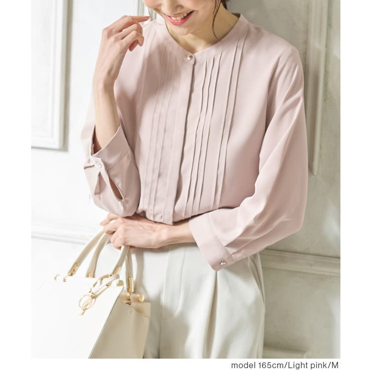 ブラウス レディース 半端袖 | Honeys | 詳細画像9 