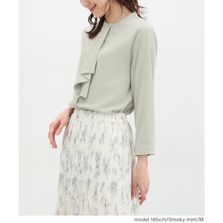 ブラウス レディース 半端袖[品番：HNSW0008780]｜Honeys（ハニーズ