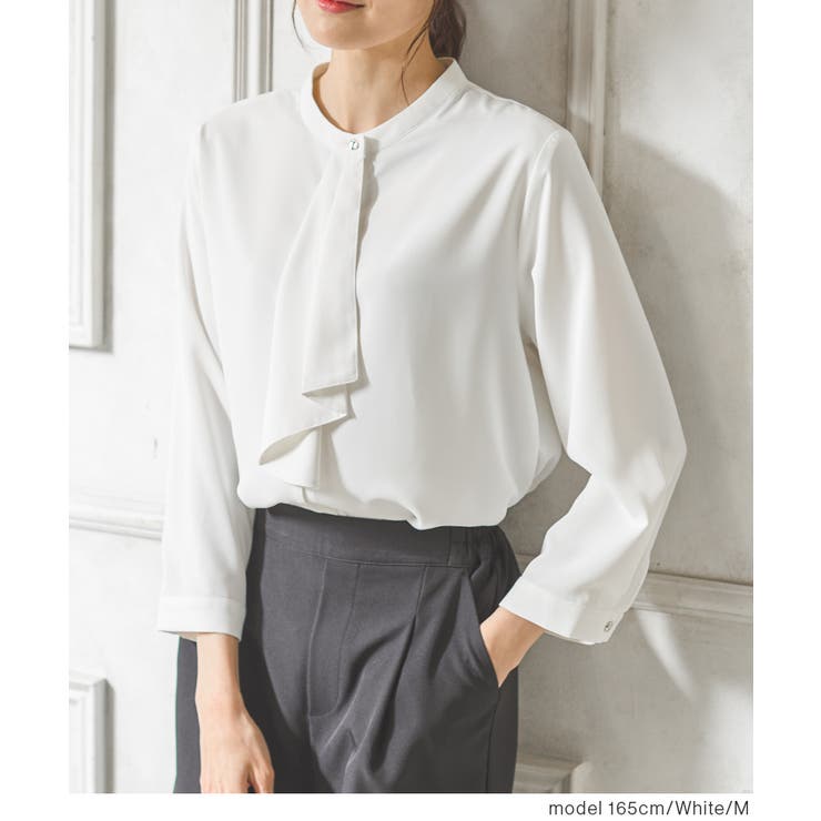 ブラウス レディース 半端袖 | Honeys | 詳細画像4 