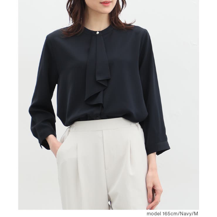 ブラウス レディース 半端袖[品番：HNSW0008780]｜Honeys（ハニーズ