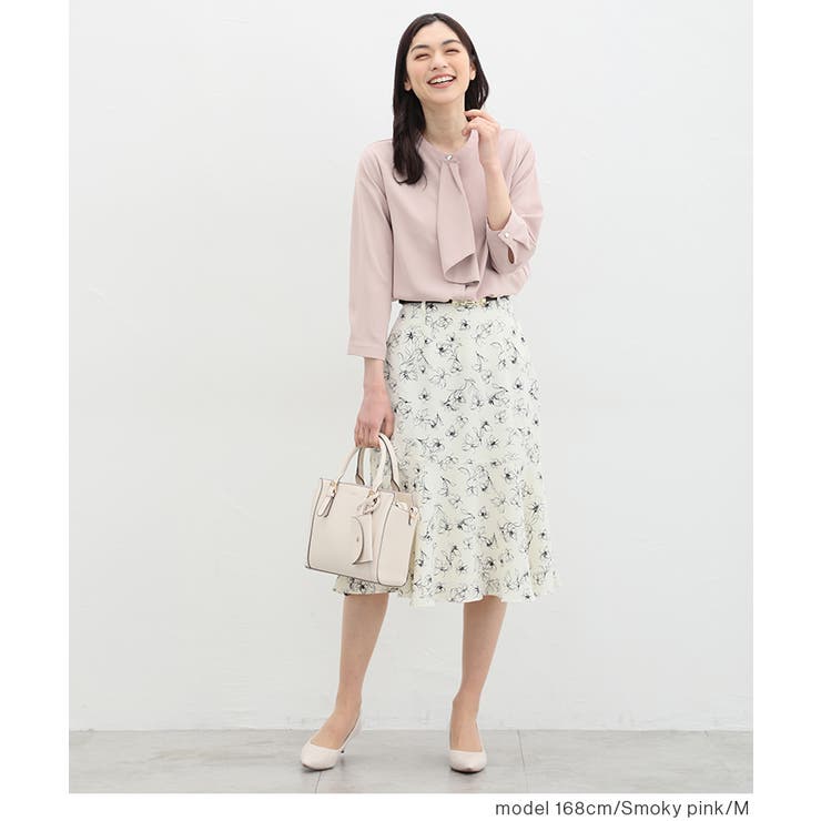 ブラウス レディース 半端袖 | Honeys | 詳細画像7 