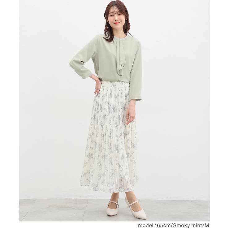 ブラウス レディース 半端袖[品番：HNSW0008780]｜Honeys（ハニーズ