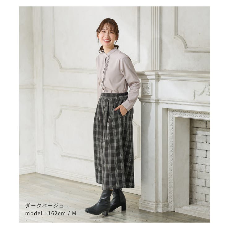 トップス ブラウス 長袖 | Honeys | 詳細画像12 