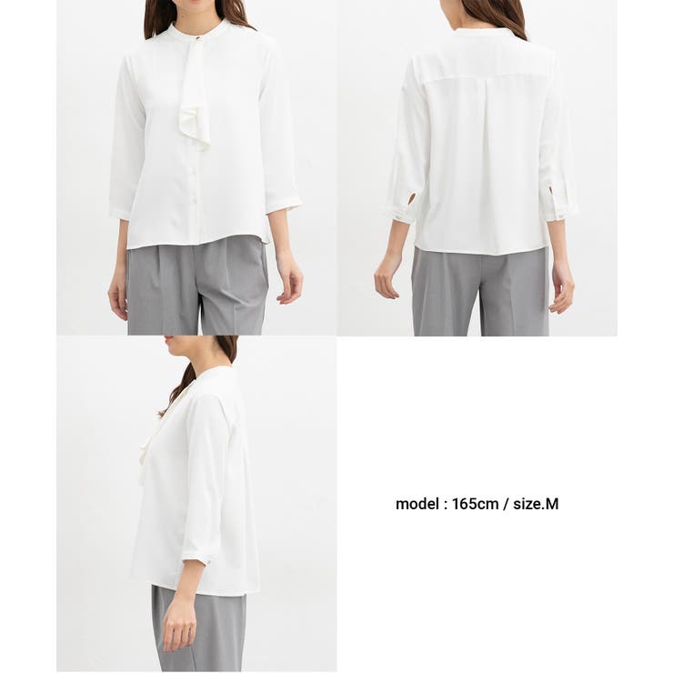 トップス ブラウス ボウタイブラウス | Honeys | 詳細画像11 