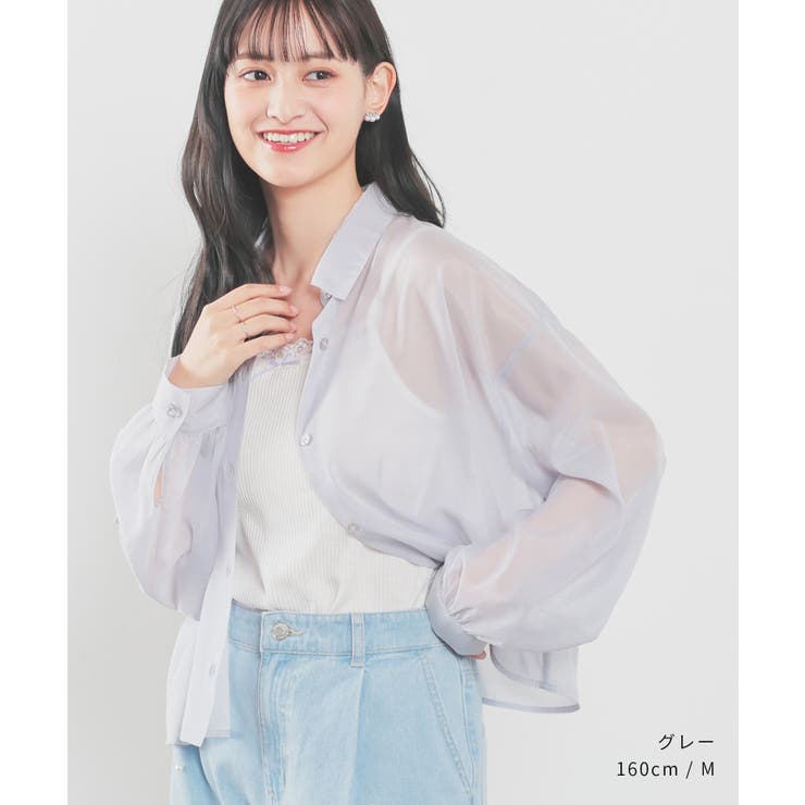 トップス シアーシャツ シャツ[品番：HNSW0010643]｜Honeys